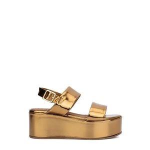 NWOT AQUATALIA Denissa Leather Sandals in Bronze Size 9